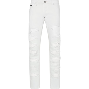 PHILIPP PLEIN Vaqueros de corte recto PYTHON