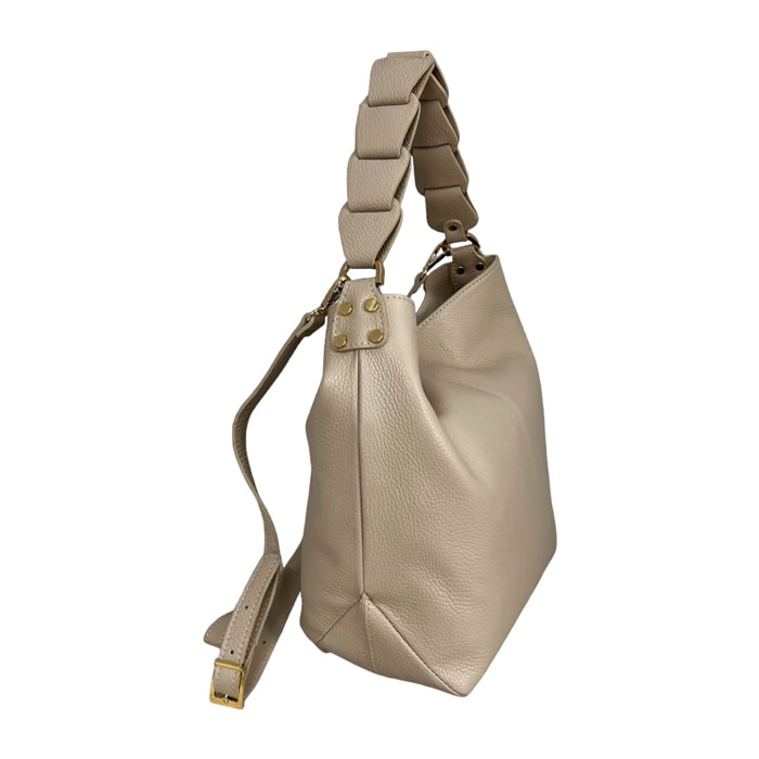 Borsa a spalla Cheval Firenze Lily Beige
