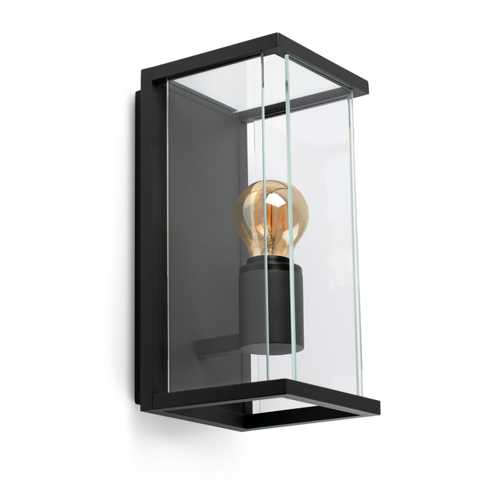 NALA Lampada da parete grigio scuro