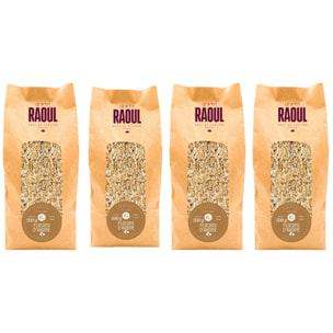 4 x Flocons d'Avoine BIO - 4x500g - France - Raoul Gey