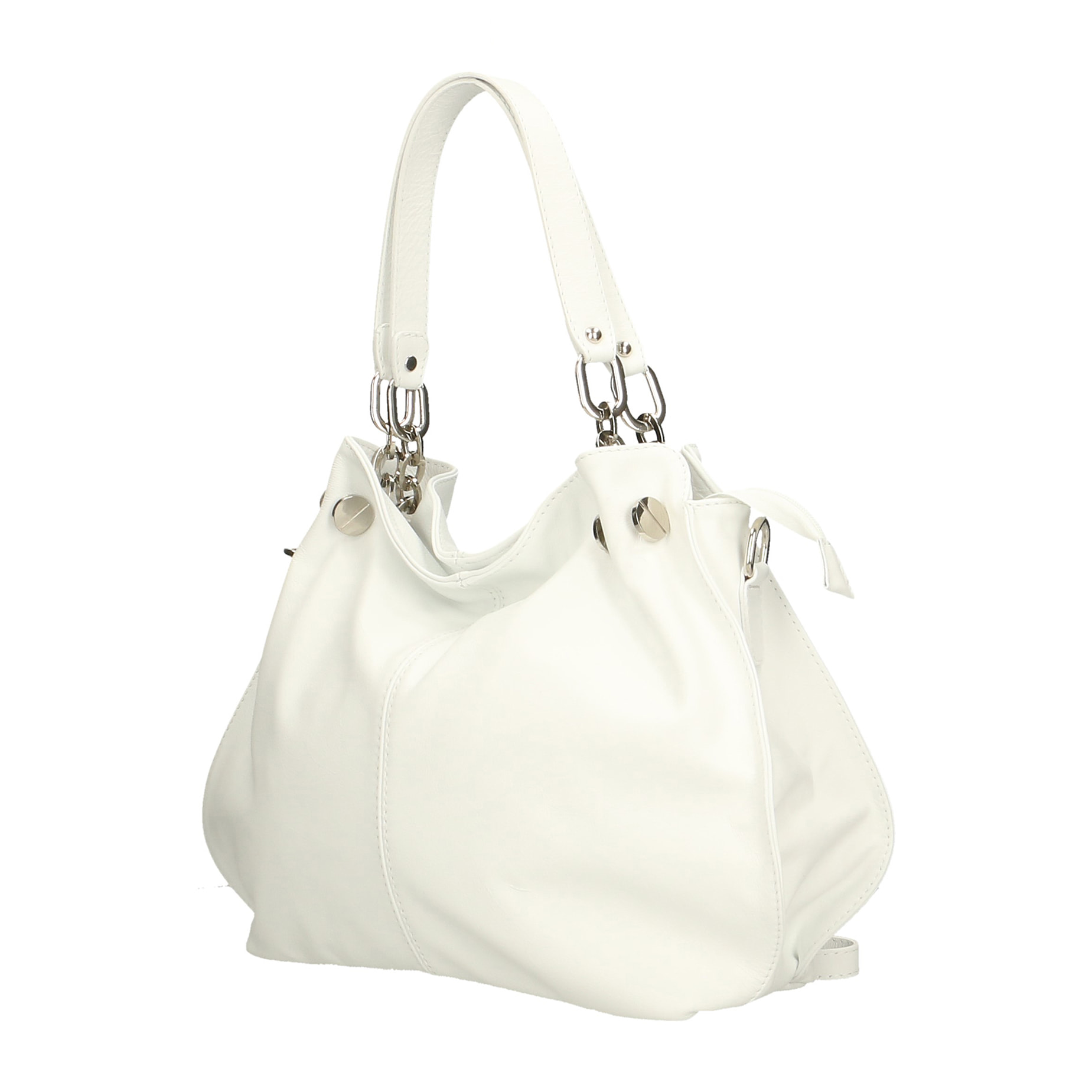 Chicca Borse Borsa a Spalla Bianco