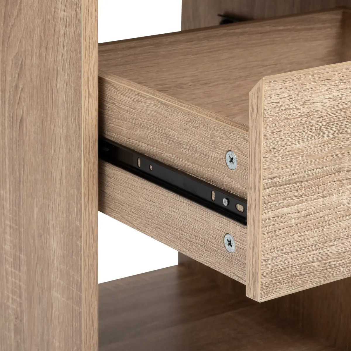 Dressing 2 penderies effet chêne naturel