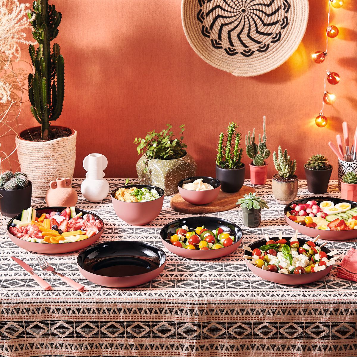 Assiette terracotta 21 cm Vicky - Luminarc