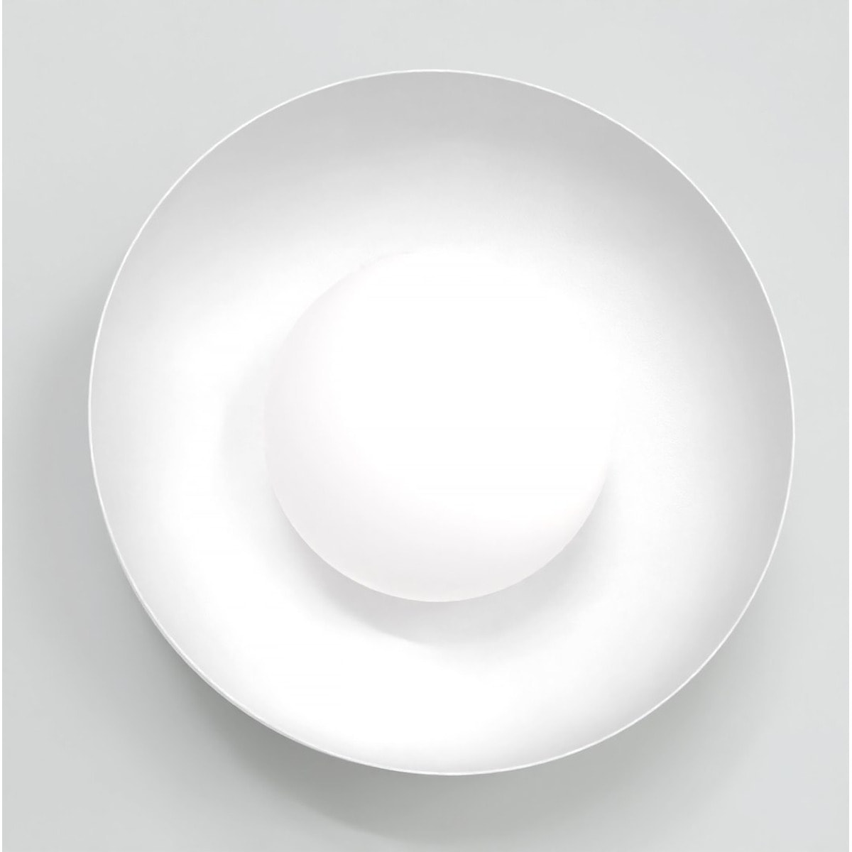 Lampada da parete Ozzy in acciaio e vetro