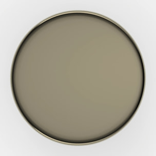 Table d'appoint ronde en métal doré D40 cm - Anouk