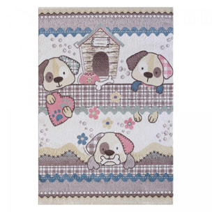 Tapis enfant tissé LUCI