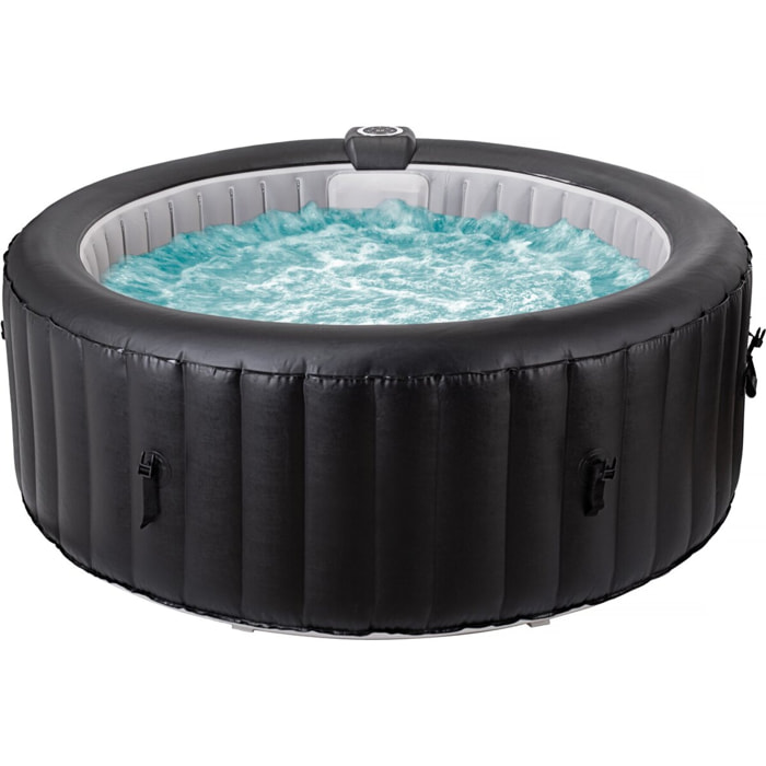 Spa gonflable en PVC  "Sardaigna" - 4 places - Noir