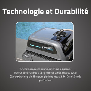 Bestway Robot piscine électrique Titanium - nettoie fond et parois - 5x10m max