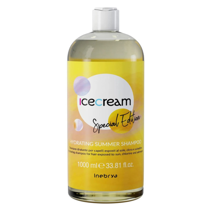 INEBRYA Ice Cream Special Edition Hydrating Summer Shampoo 1000ml