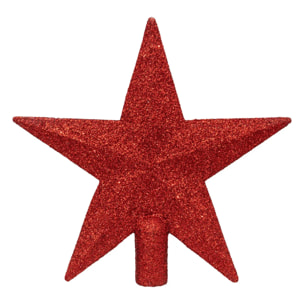 Kit de sapin "Colorama de Noël" 18 pièces rouge/blanc