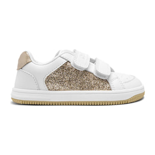 Zapatillas de Niña Barefoot Goflex con Detalles en Dorado