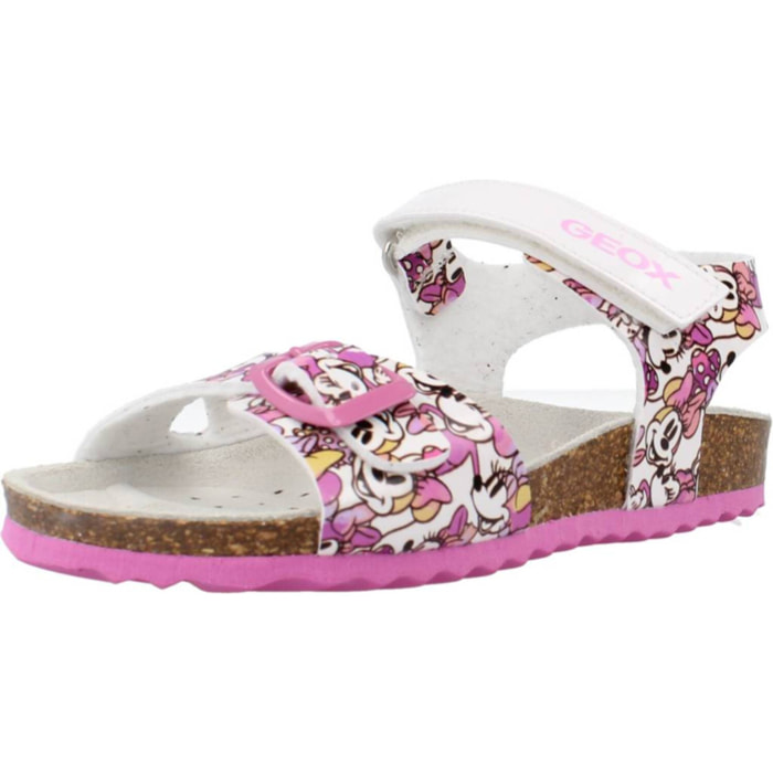 Sandalias Niña de la marca GEOX  modelo B SANDAL CHALKI GIRL BLANCO