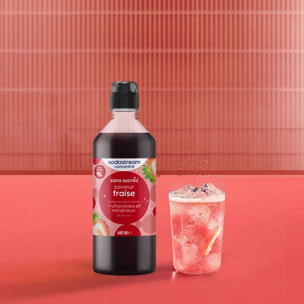 Concentré SODASTREAM saveur FRAISE sans sucres 440 ml