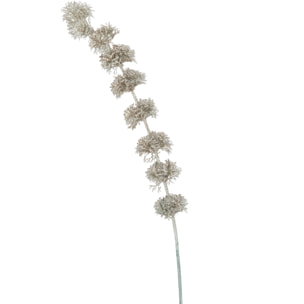 J-Line décoration Branche Clochettes D'irlande + Paillettes - plastique - vert clair - 12 pcs