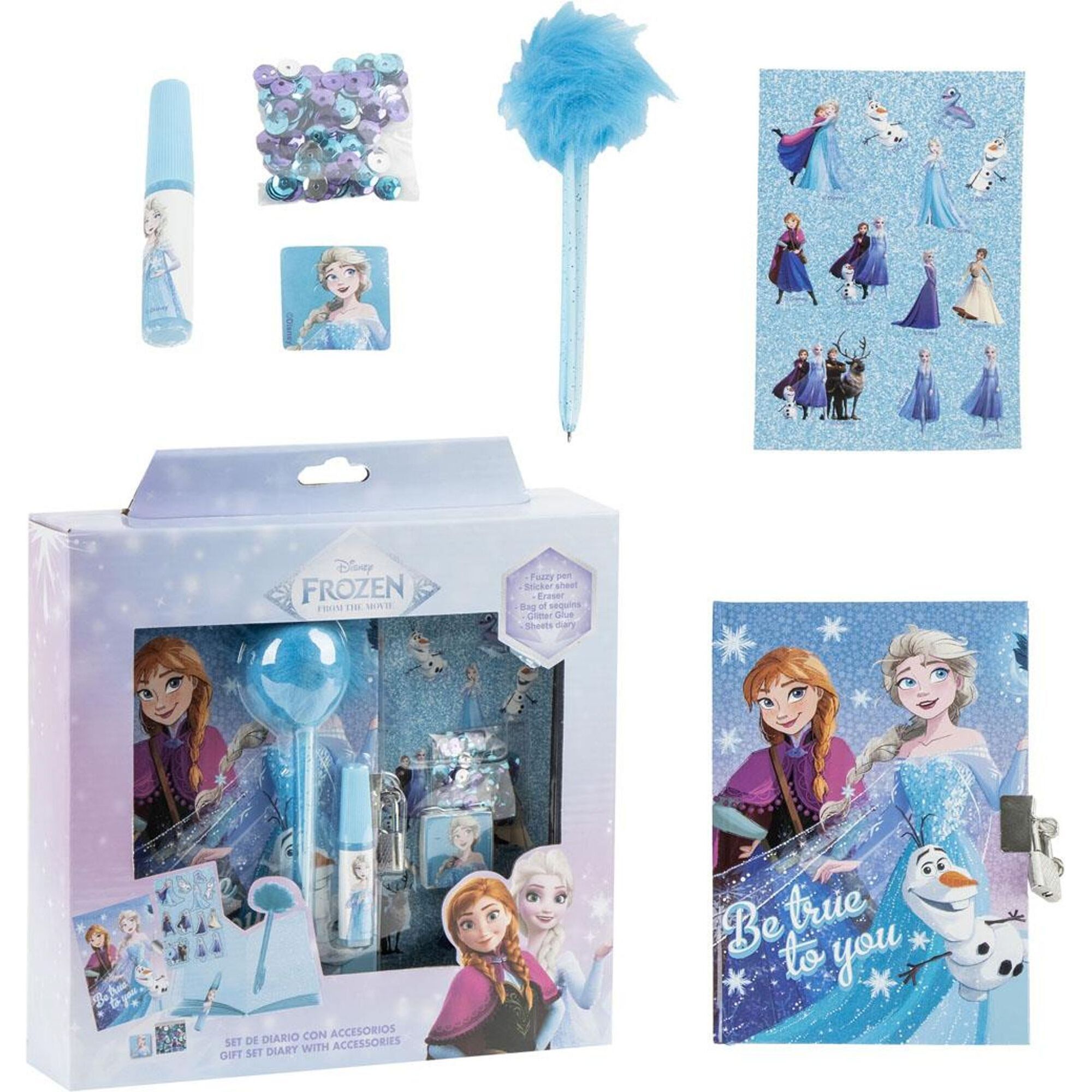 Diario Set Frozen