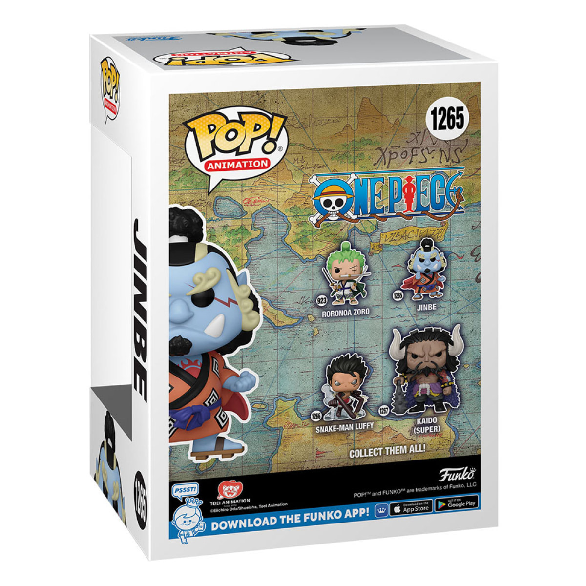 One Piece Funko Pop! Tv Vinile Figura Jinbe 9 Cm