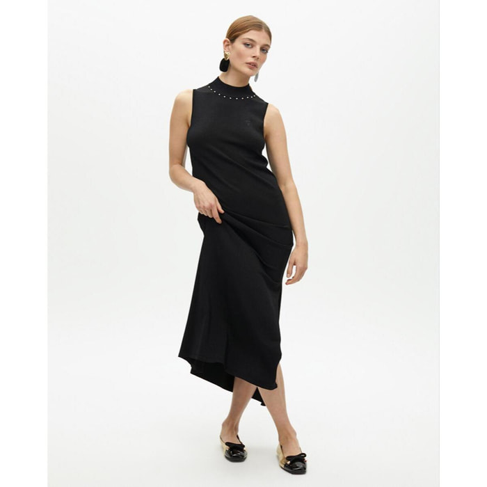 Vestito Lurex Collo Halter