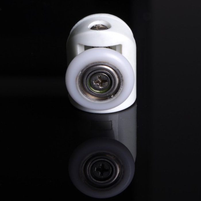 Project roulette de guidage supérieure pour porte de douche coulissante SATPROMUS, noir (NDMKOUT9C)