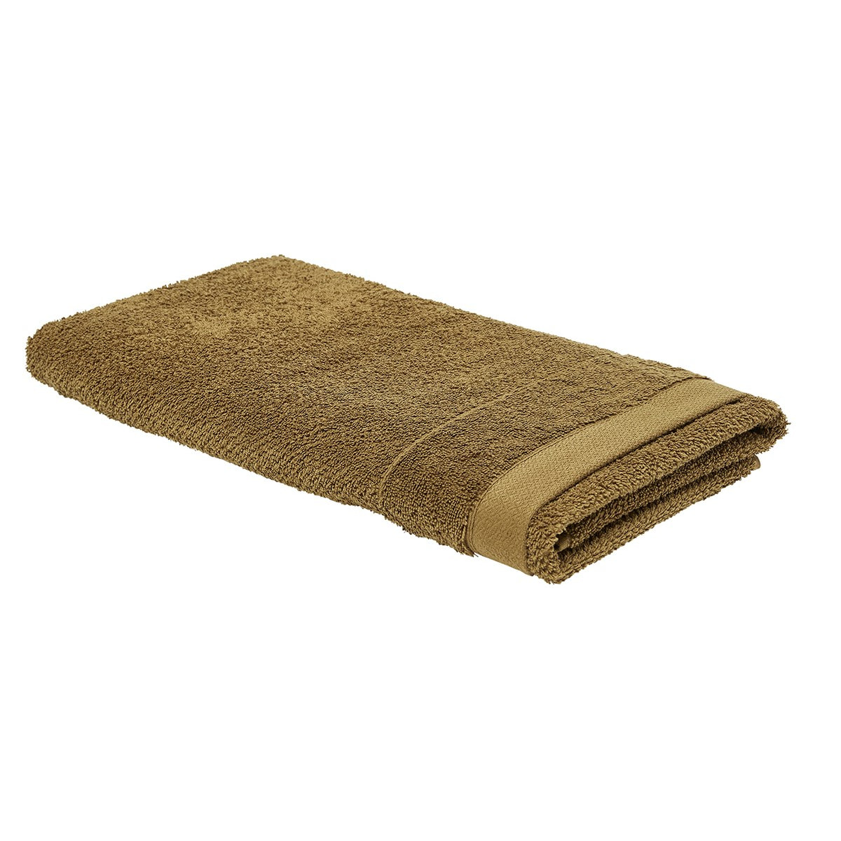 Drap de bain uni BIO ORGANIC bronze