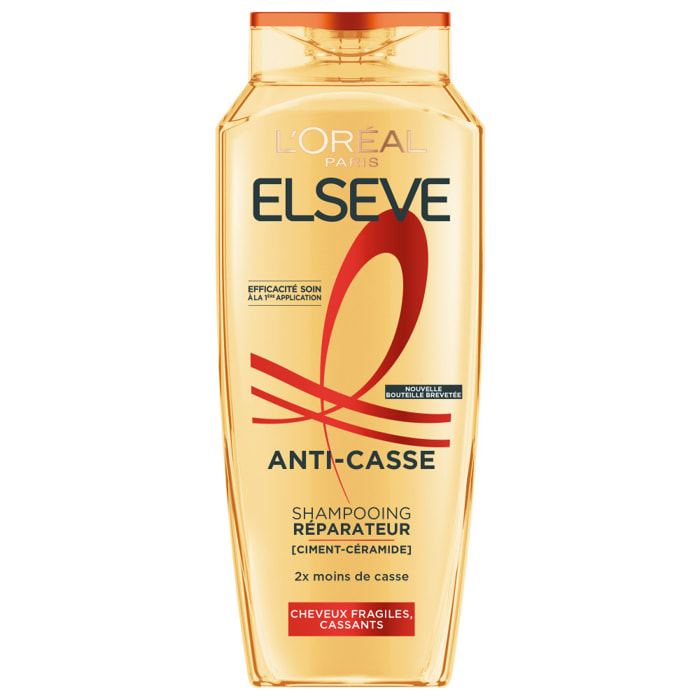 Lot de 12 - L'Oréal Paris Elseve Anti-Casse Shampooing Révélateur 300ml