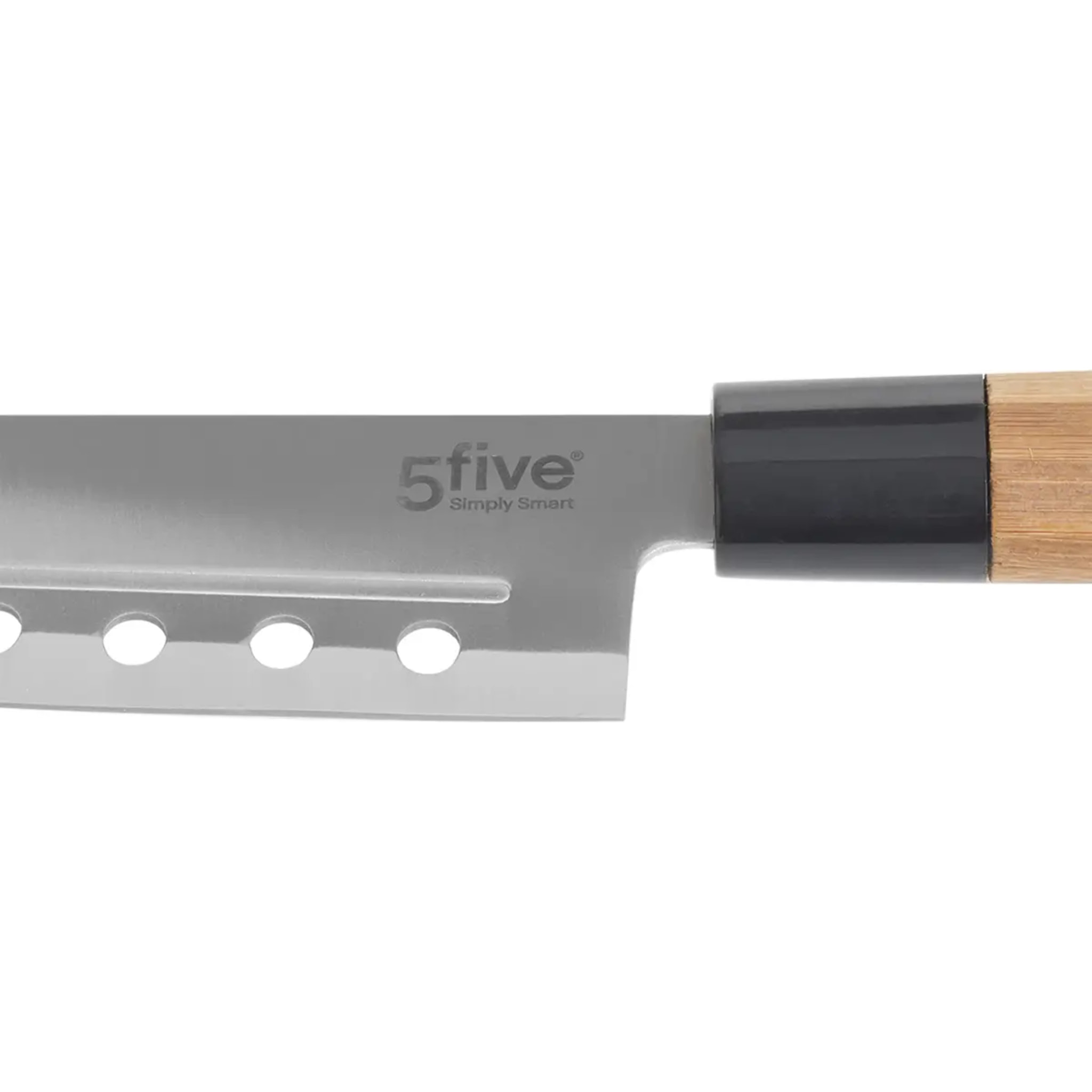 Couteau Santoku "Black bambou" lame 16,9m
