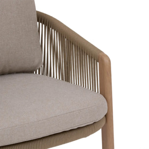 Fauteuil de jardin Nelora beige