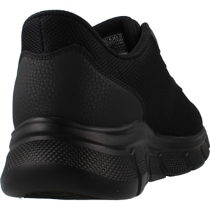 Sneakers De  Hombre Bobs B Flex - Glacial Edge Negro