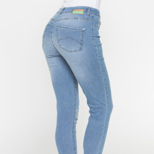 LEGG-JEANS DONNA ALOE in denim super stretch.