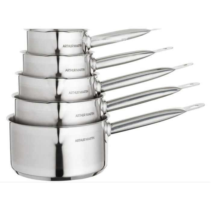 Set de 5 casserole(gamme professionnelle)