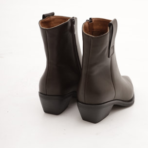 STIVALETTO CAMPEROS LISCIO TESTA DI MORO