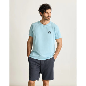 Camiseta Manga Corta Azul - Tilldawn