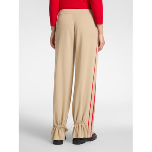 Elena Mirò - Pantaloni ampi in maglia - Beige