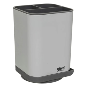 Égouttoir à couverts/ustensiles "Néo" gris