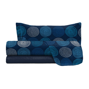 COMPLETO LETTO FANTASY PIAZZA E MEZZA - 100% MICROFIBRA