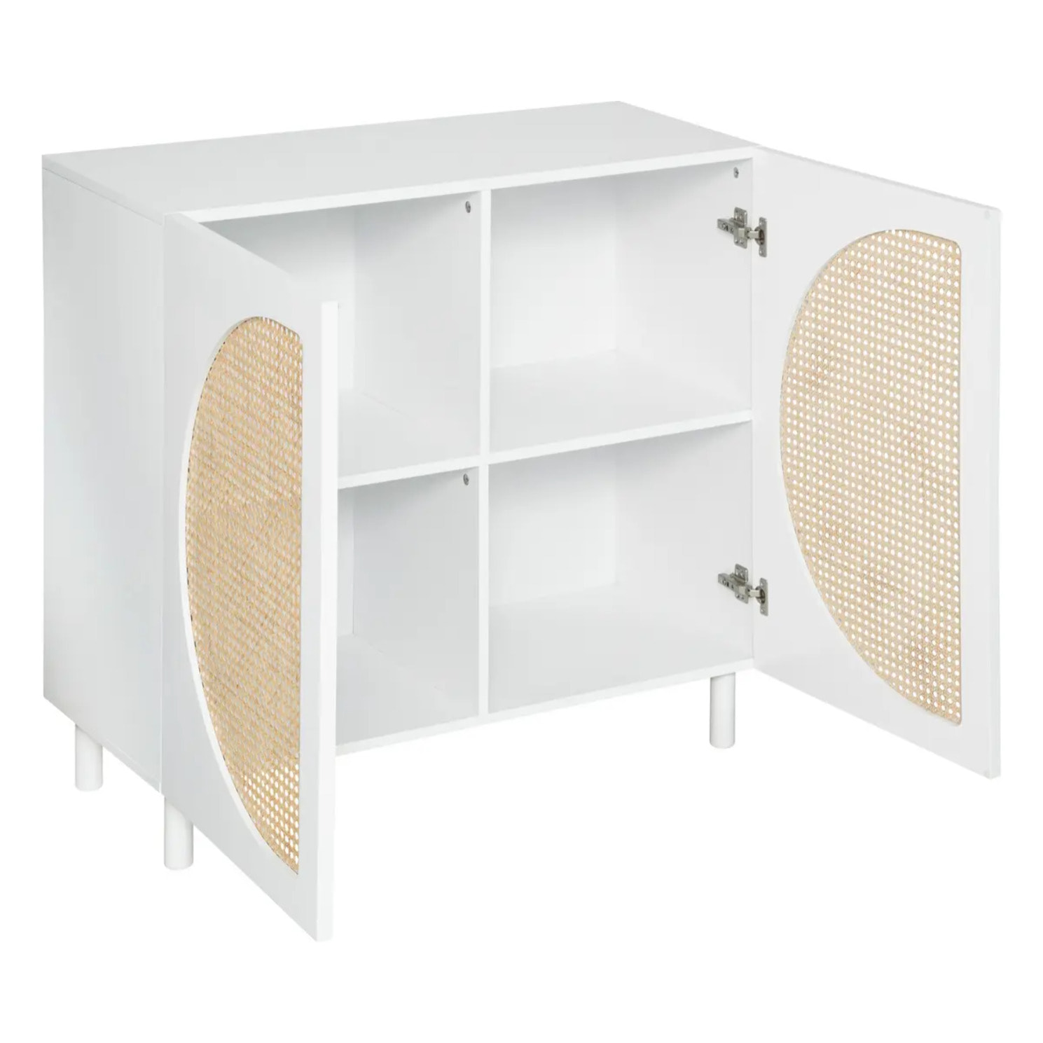 Buffet 2 portes "Cabras" 94x86cm blanc