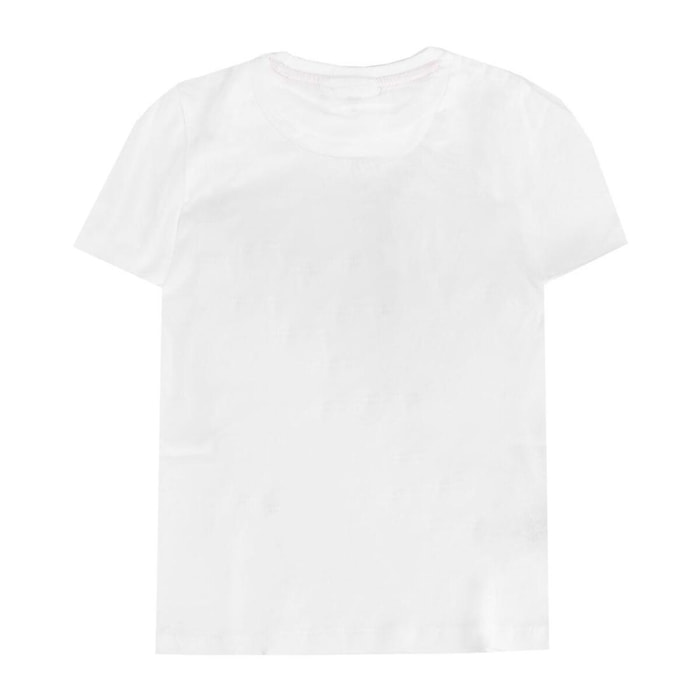 Camiseta Corta Hello Kitty - Color Blanco
