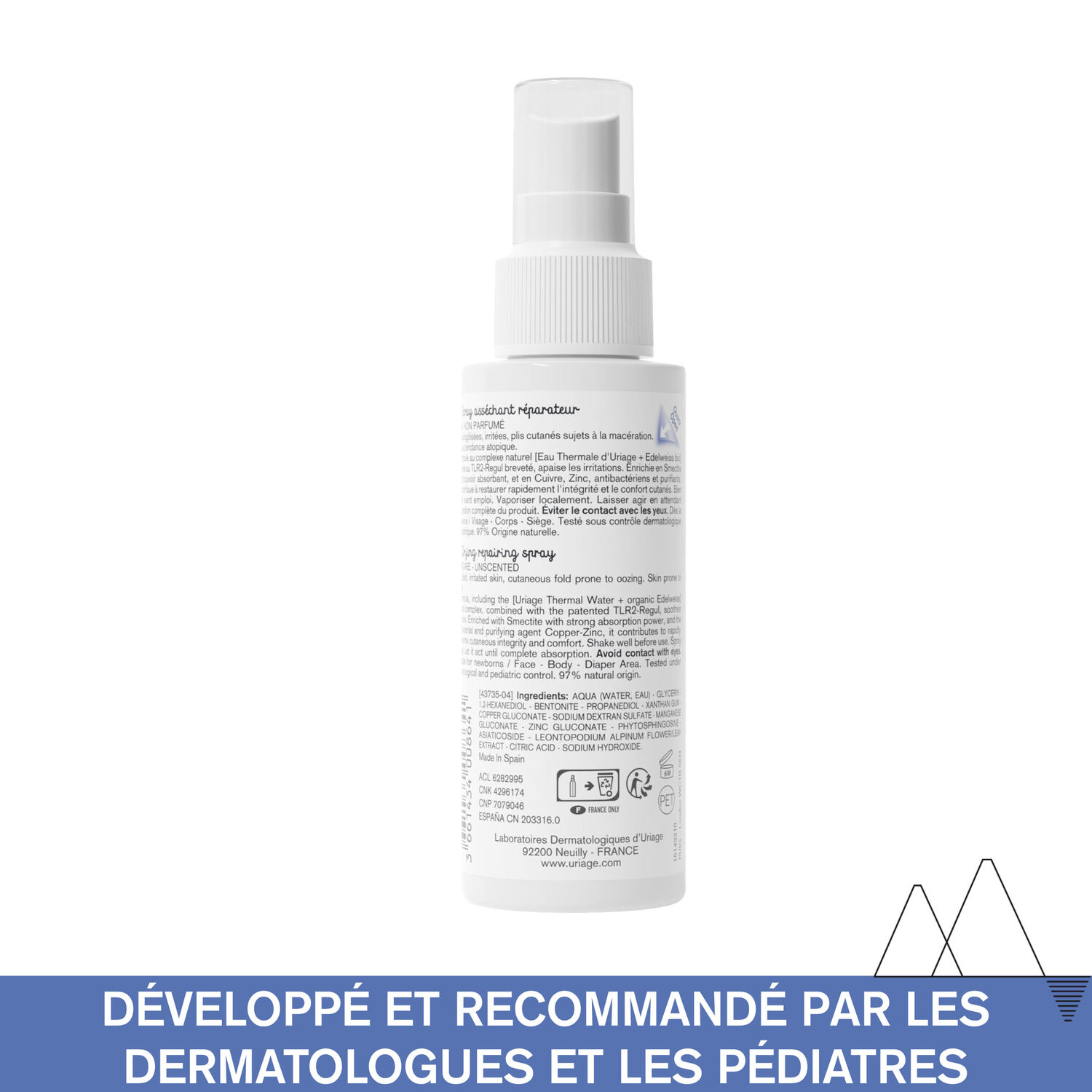 Bébé 1er - Spray Asséchant Réparateur 100ml
