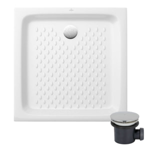 Pack receveur O Novo ceramique avec bonde D90