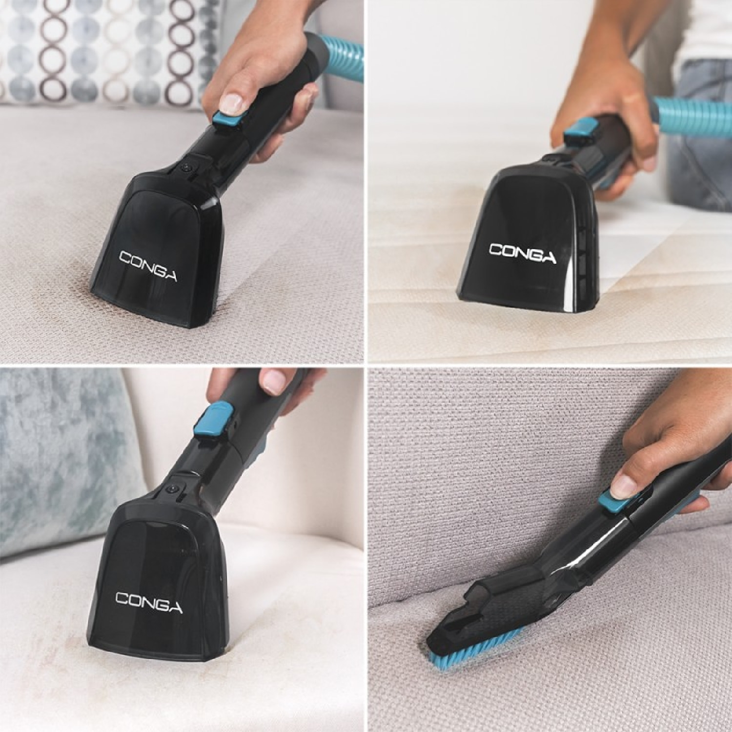 Cecotec Nettoyeur de taches pour tapis et tissus d'ameublement Conga 4000 Carpet