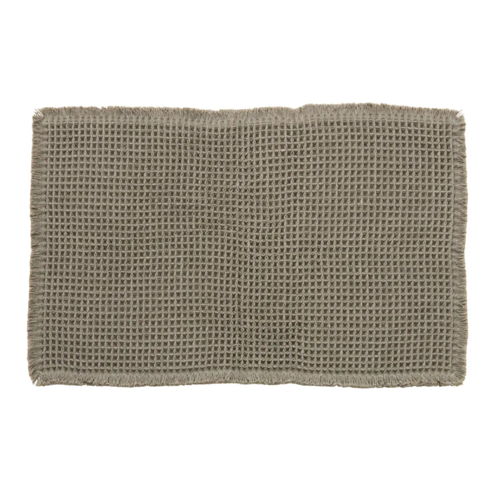 Tapis Waffle 80x50cm vert