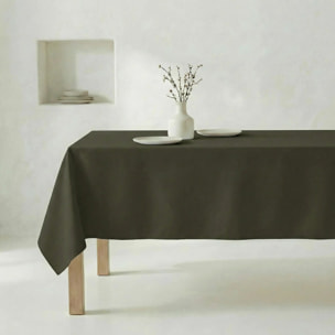 Nappe antitache au toucher tissu imperméable KAKI