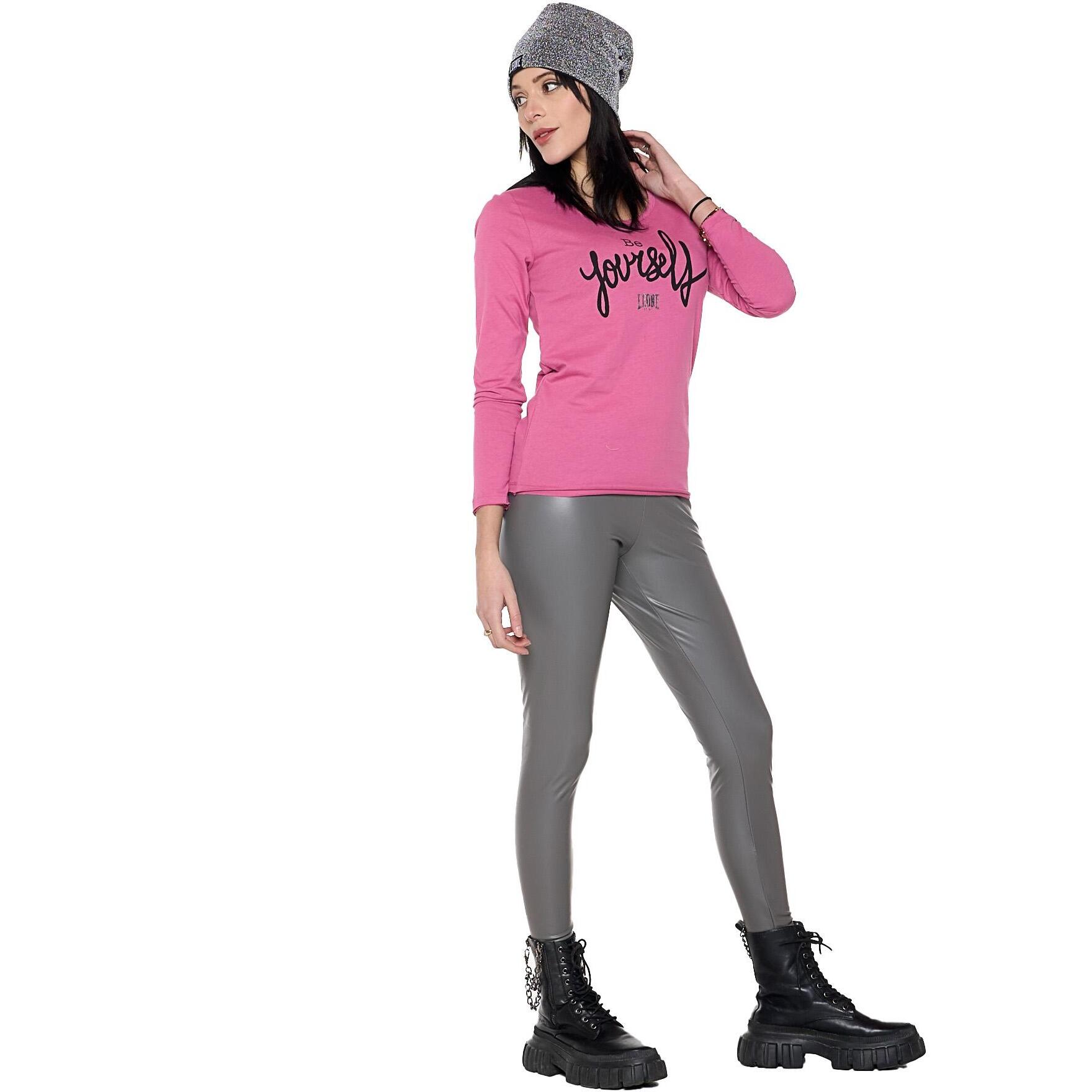 Camiseta de mujer de manga larga con estampado "Perla"