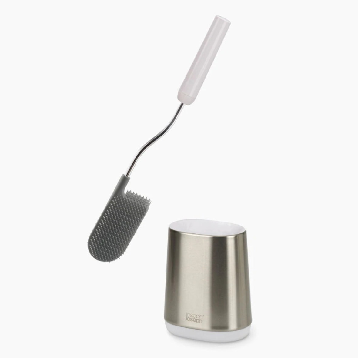 Pack WC sans bride Infinitio + Abattant softclose slim + Bâti Geberit UP100 + Plaque blanche + Brosse Joseph Joseph OFFERTE
