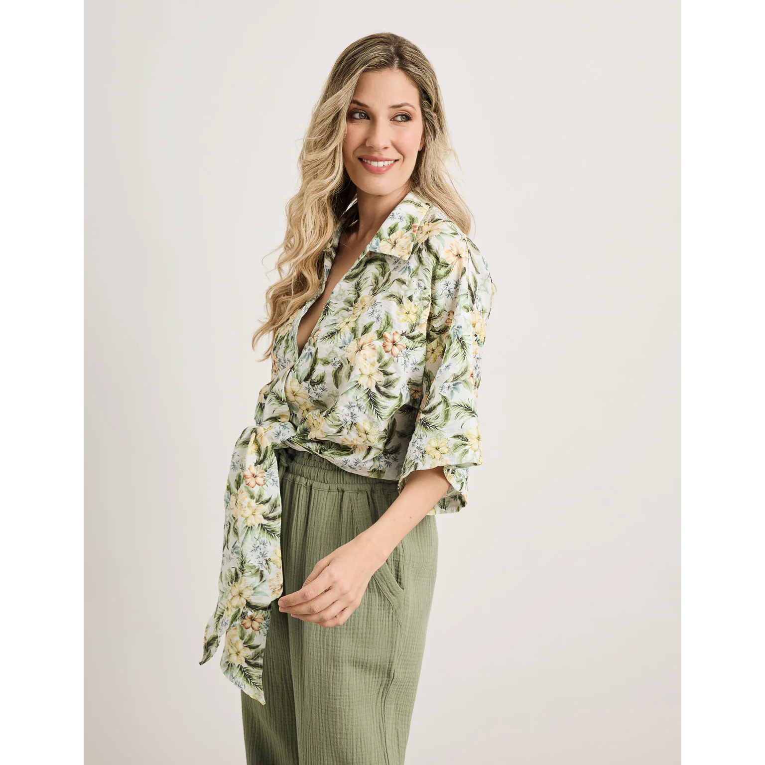 Camisa Manga Corta Amarillo - Abarris