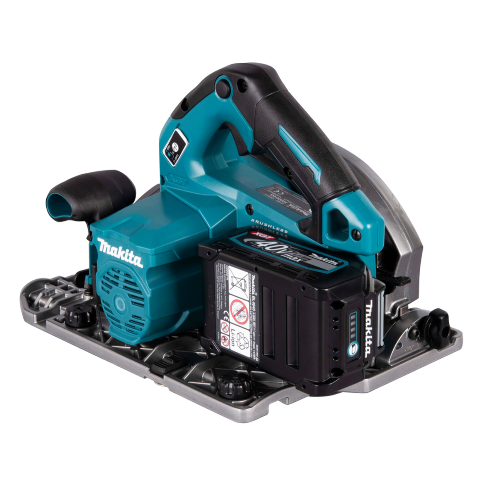 Sierra circular 40 V max Li-Ion 4Ah XGT Ø 190 mm MAKITA - HS004GM202