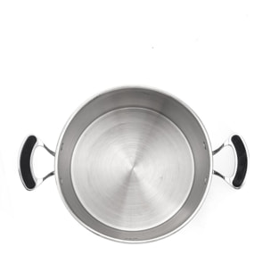 Couscoussier - acier inoxydable 18/8 - argenté