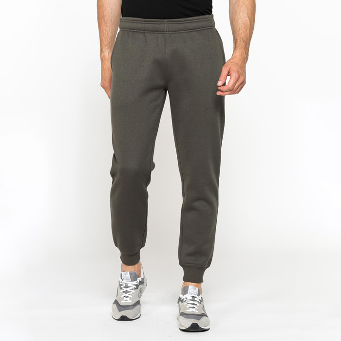 PANTALONE IN FELPA PESANTE CON ELASTICO IN VITA