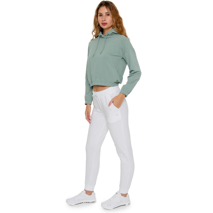 Pantalón deportivo mujer Leone 1947 Apparel logo tono sobre tono corte suave