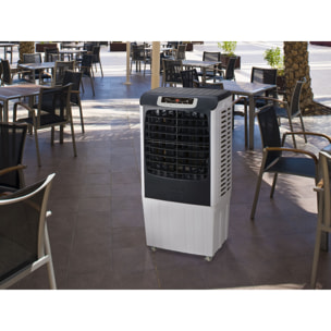 Rafraichisseur d'air par évaporation électronique à débit élevé