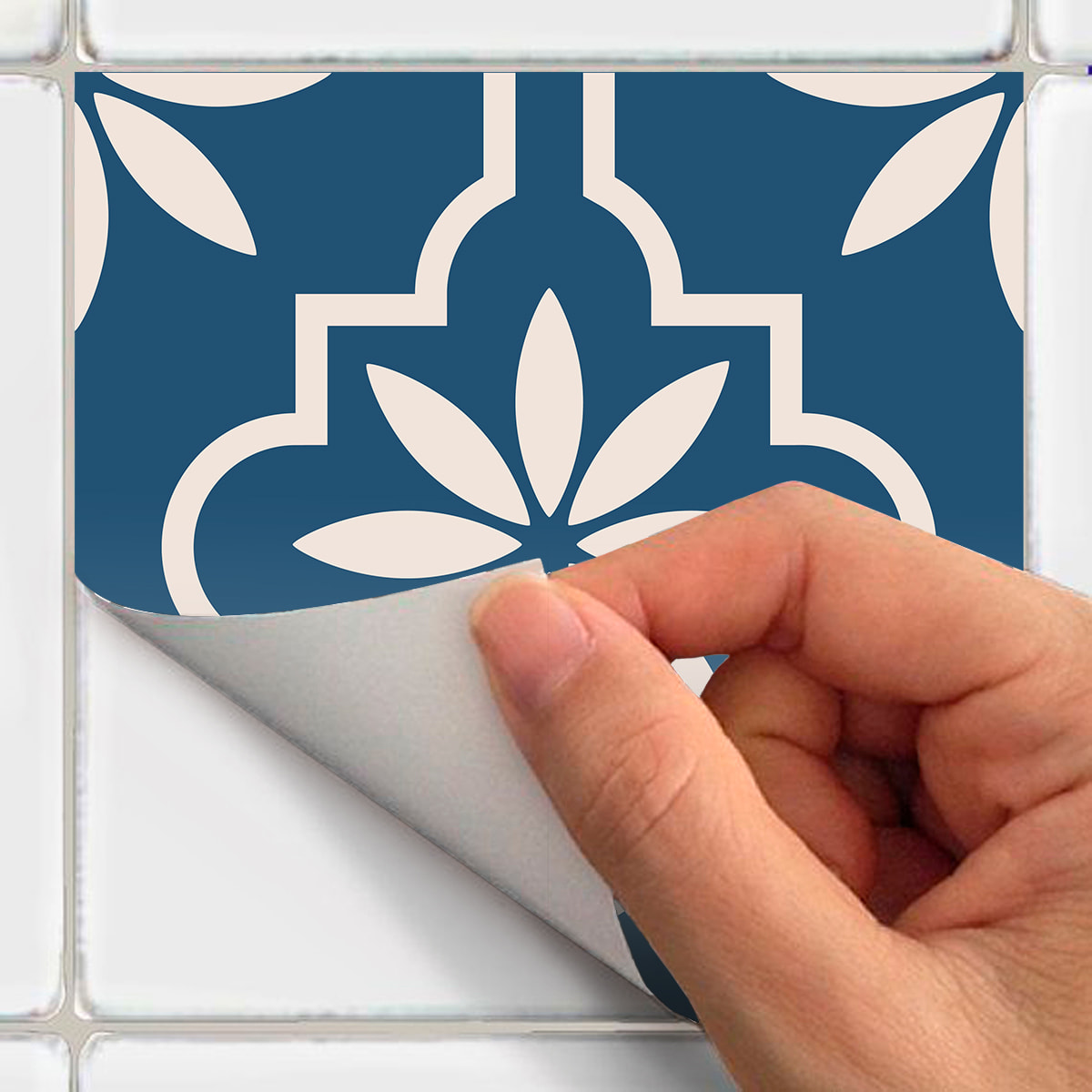 Stickers muraux - Sticker Mural Carrelage adhésif Cuisine Salle de Bain - 30 STICKERS CARRELAGES AZULEJOS LUIZIANA